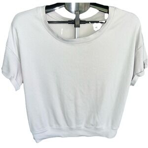 PJ Harlow Mac Short Sleeve Ribbed Shirt Size Large